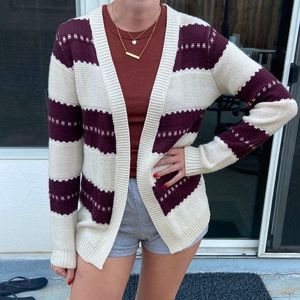 Charlotte Russe womens S cardigan, runs fairly large, feels like a medium